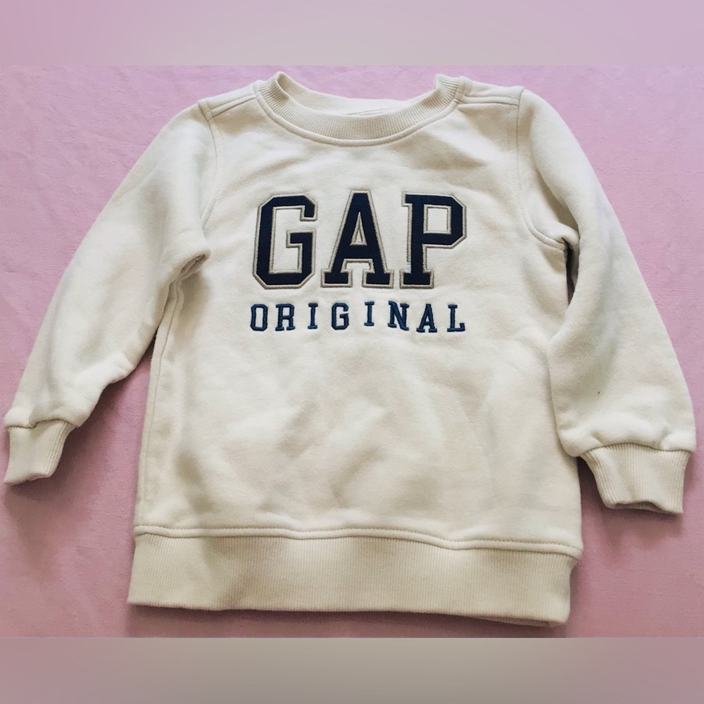 GAP Kids Cream Sweatshirt